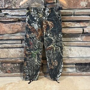 Cabela's Camo Cargo Outdoor Pants Hunting Camping Hiking